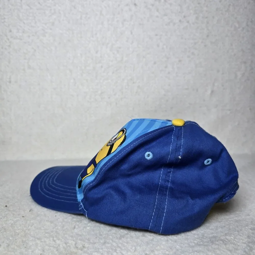 Universal City Studios Minions Kids Baseball Cap Blue Yellow NEW